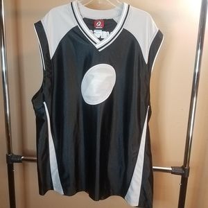 Reebok Iverson I3 Tank Top sz XXL Used Mens Black/Grey